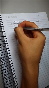 Caligrafía: Alfabeto con Letra Cursiva