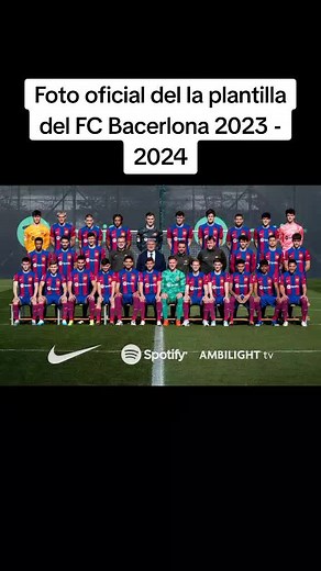 Fotos oficiales del equipo FC Barcelona 2023-2024