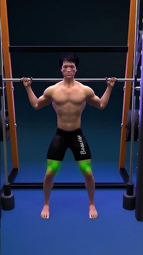 How to squat with the smith machine 🏋️‍♂️