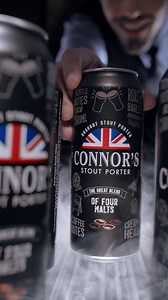 📢 Connor’s is now available in can! Can you guess what’s brewing? It’s time to Enjoy Draught in a Can with Connor’s! Good things come in fours just like Connor’s Stout Porter! You can now taste the Great Blend of 4 Malts in a can! 🍺 😍 Connor’s first ever packaged stout is now available in cans so you can surely Taste the Good Times anytime and anywhere! 🤤 Did you know that you can SHAKE the all new Connor’s Can? Connor’s is inviting you to SHAKE it up to enjoy this new unique drinking ritual