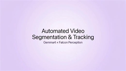 Check out this amazing combo using Gemma4 + Falcon Perception for video tracking!1️⃣Give Gemma 4 video frames2️⃣It describes what it sees3️⃣Falcon Perception takes those descriptions, segments the objects, and tracks them across the video!The best part? All running locally!