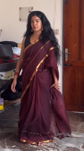 Saree code: Durga Trend ‼️ saree price :999/- 91 70124 46009: contact no www.Seeladesigns.com #monishacs #trend #song #dance #love #happiness #fun #entertainment | Monisha