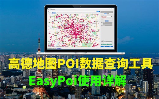 可能是史上最啰嗦的高德地图poi数据查询工具使用讲解