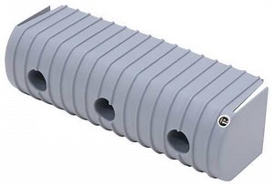 Caliber Bunk Wrap Endcaps for 2x6 Boat Trailer Guides - Light Gray - Qty 4 Caliber Boat Trailer Part