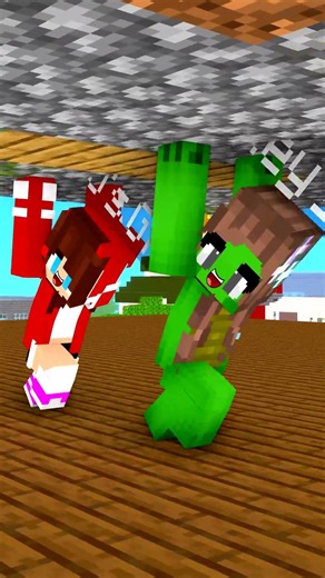 💀JJ And Mikey Team's GOD MODE ON🥶😈 #jj #mikey #minecraftanimation