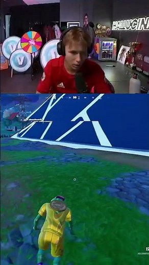 MrSavage tests the new item in Fortnite