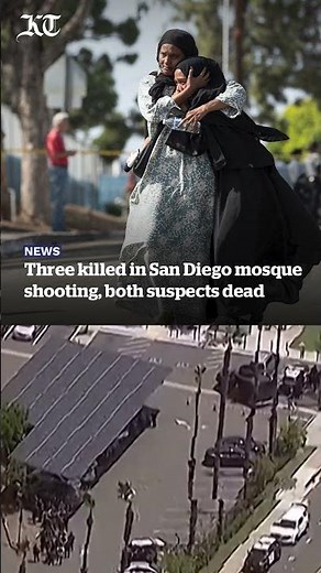 Three killed in San Diego mosque shooting, both suspects dead