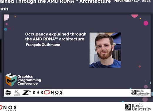 [GPC 2024] Occupancy Explained Through the AMD RDNA™ Architecture