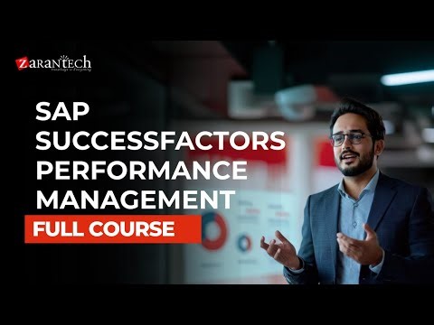 SAP SuccessFactors Performance Management Full Course | ZaranTech