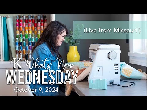 What's New Wednesday at Kimberbell! (Live from Missouri!)