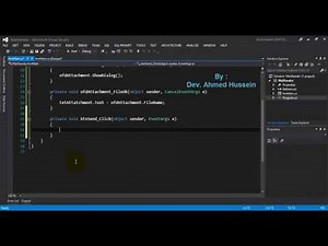 61 - WinForms C# : Email Sending - واجهات الويندوز بلغة السي شارب : ارسال بريد الكتروني