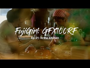 Fujifilm GFX100RF: In the kitchen (FujiGirl 21)
