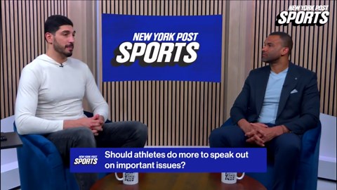 Enes Kanter Freedom believes pro athletes should speak on issues outside of sports