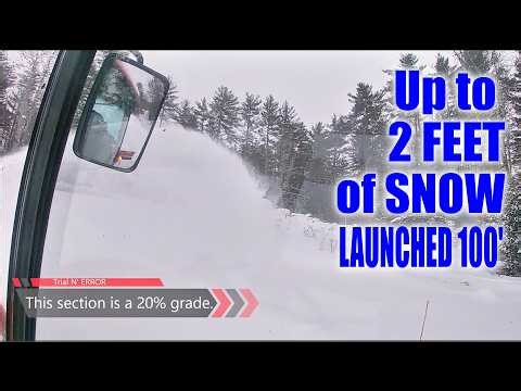 1 Hour of Snow Removal ASMR ;) Kubota B2650 VS. 10 Year Blizzard!