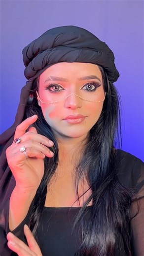 Arabic Eye Makeup Tutorial Easy For Beginners ❤️‍🔥|| #youtubeshorts #shortfeed #arabiceyemakeup