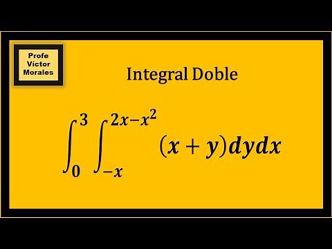 Integrales dobles. Ejercicio 2