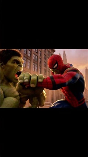 😱Hulk vs Spider Hulk Doc Ock-ஆல HULK-ஆ மாறிய Spider-Man! 🔥 Who Wins? | #marvel #tamilshorts