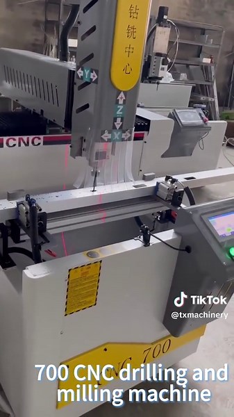 CNC Drilling and Milling Machine for Aluminum Profiles