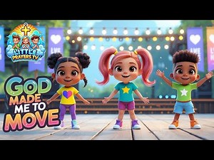 Worship With Movement! Bible-Based Kids Dance Song (ACTIONS + LYRICS) Psalm 139:14