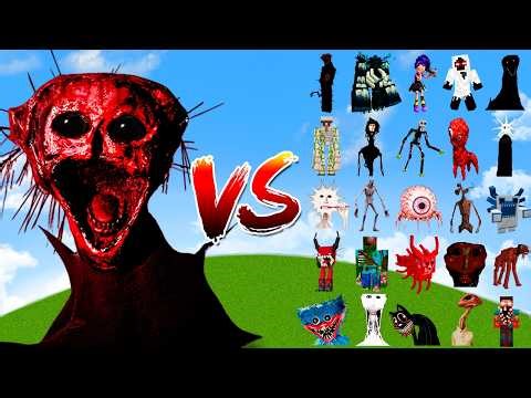 The Boiled One vs ALL MINECRAFT BOSSES | Minecraft Mob Battle