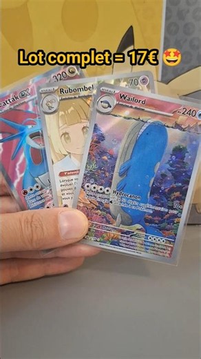 3 CARTES POKEMON SOUS-COTÉES d'Aventures Ensemble 📈