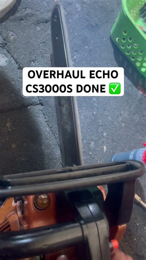 CHAINSAW ECHO CS3000S #overhaul