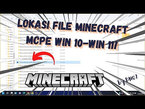 Cara Mencari Lokasi File Minecraft Bedrock di Windows 10 & Windows 11!