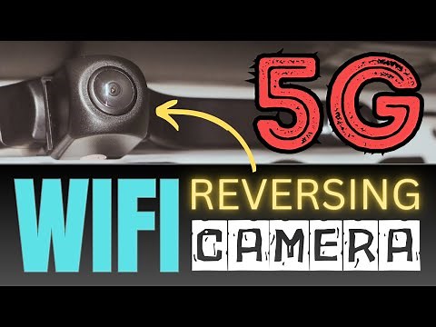 This 5G Wireless Car Reverse Camera is AMAZING! Wi-Fi Carsanbo