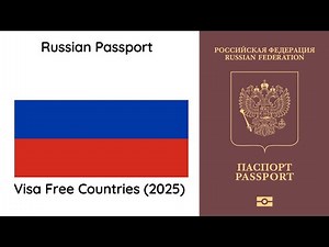 Russian Passport Visa Free Countries (2025) | Visa on Arrival | ETA