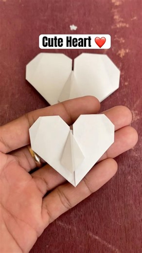 Origami Heart ❤️ #origami
