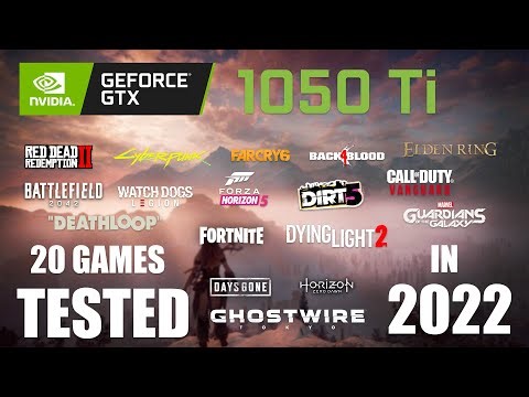 GTX 1050 Ti in 2022 | I5-12400 | 1080p - 20 Games Tested