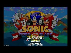 Playing with Super Tails and Super Knuckles in SRB2 (All characters super V1.1)