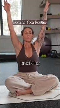 5 minute yoga routine that actually feels good #yoga #stretch #morningroutine
