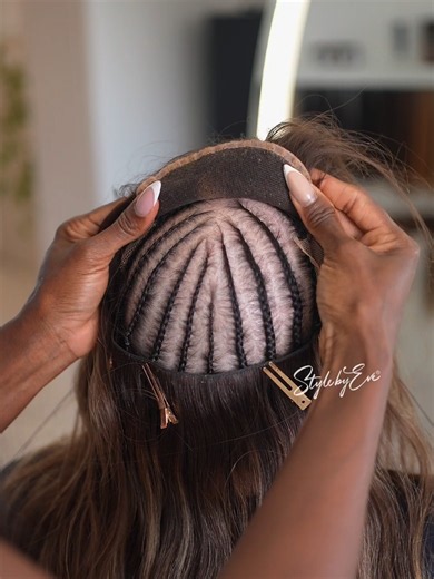 Haarausfall am Scheitel: Meshless Haarverlängerung Style by Eve