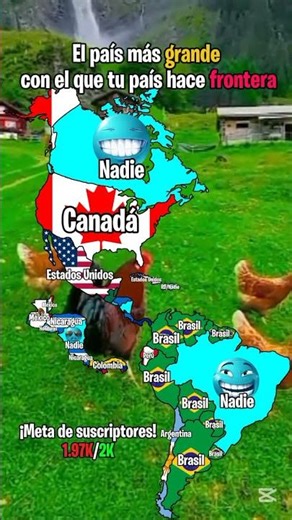 The largest country that your country borders
