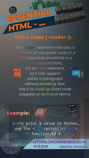 Essential HTML, CSS, JS S&S #webdevelopment #webdesign #frontend #html #nooneneo ‪@nooneneo.vision‬