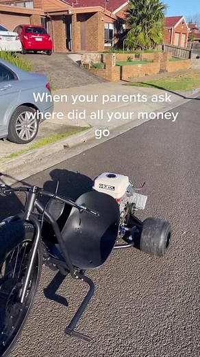 Sheeeesh #trike #drifttrike #fyp #viral #16hp #engine #straightpipe