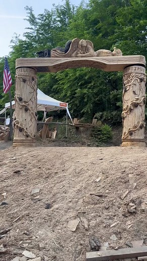 Incredible 13' Archway Creation at Blockhausen World Cup