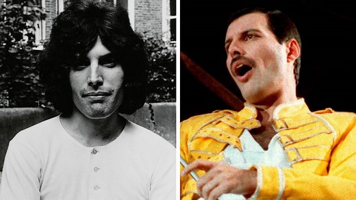 What was Freddie Mercury's real name and why did he change it?