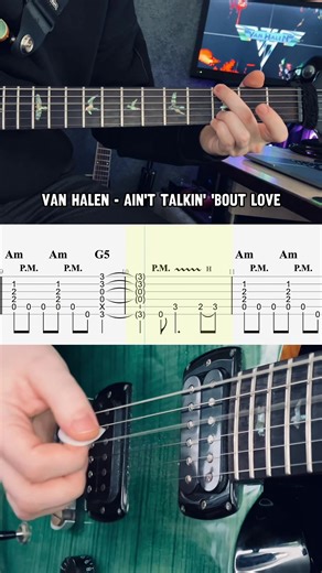 Learn Ain't Talkin' 'Bout Love Guitar Techniques