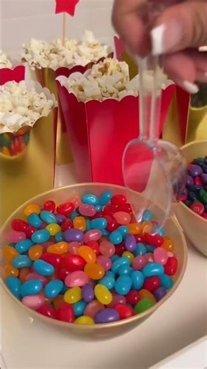 How to Make a DIY Popcorn Bar #shorts