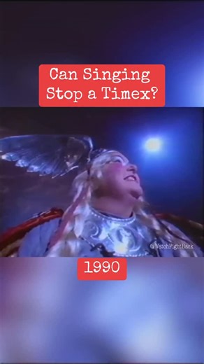 1.3K views · 19 reactions | Can an opera diva’s high note stop a Timex watch? David Horowitz puts a Timex watch commercial to the test on Fight Back! in 1990. #retro #nostalgia #90s #watch #timex | Watch Fight Back | Facebook