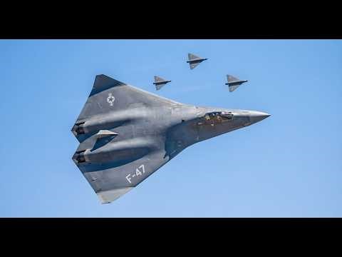 USAF F 47 Can Control 8 Drones at Once Unbelievable