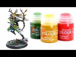 The BEST way to use New Contrast Paints.
