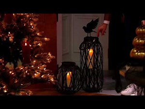 Simply Stunning Tall or Round Woven Lantern by Janine Graff on QVC
