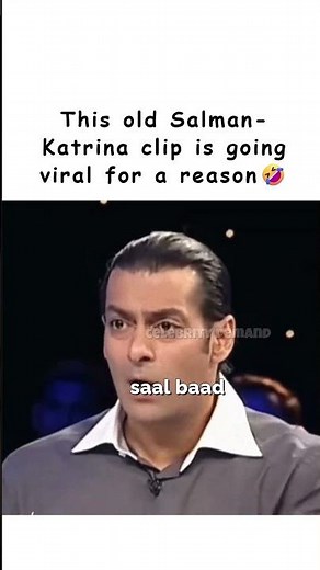 This old Salman-Katrina clip is going viral for a reason🤣#salmankhan #katrinakaif #neilnitinmukesh