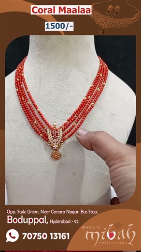 Coral maala