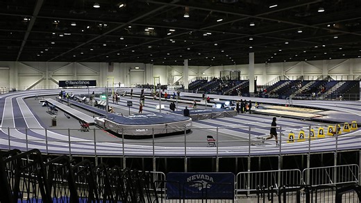 New indoor track and field facility opens at the Reno-Sparks Convention Center