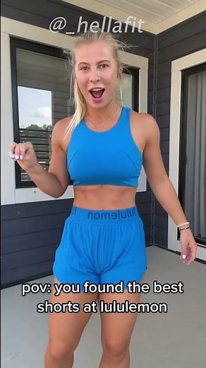 LULULEMON shorts try on haul 😳 LULULEMON HAUL oc: @_hellafit