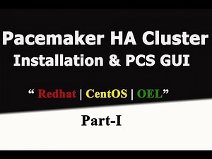 Redhat Pacemaker Cluster Installation And Introducing To PCS GUI |Redhat 7| CentOS 7- Part 1